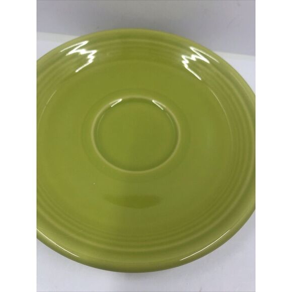 Fiestaware Coffee Tea Cup and Saucer Set Retired Lemongrass Green HLC- BBBC - Picture 10 of 16